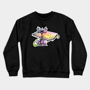 Surreal Cat Crewneck Sweatshirt